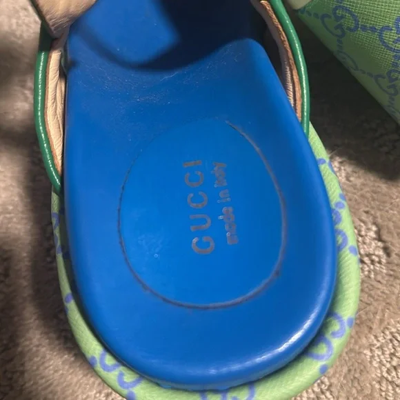 Gucci platform wedge sandals - Picture 3 of 5